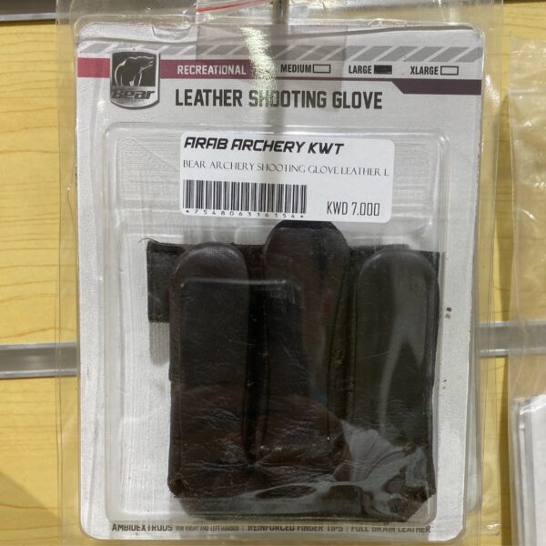 Bear Archery Shooting Glove Leather