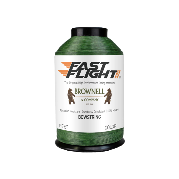 BROWNELL FAST FLIGHT PLUS STRING MATERIAL hunter Green