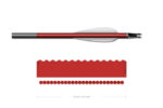 Socx Wrap 5.5 mm Max Regular Color red