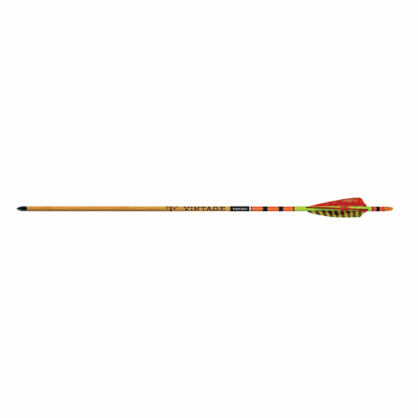 Black Eagle Arrow Carbon Hunting Feathers Crested Vintage .005
