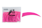 Buck-Trail-Shield-4'-RW-Solid-Color-Feathers-100-PK-pink