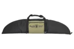 BUCK TRAIL TRADITIONAL SOFT CASE HORSEBOW 130CM x 30CM BLACK/GREEN WITH ARROWTUBE STRAPS