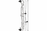 Hoyt Compound Bow Concept X 37 Polar White Handle Gloss White Limbs